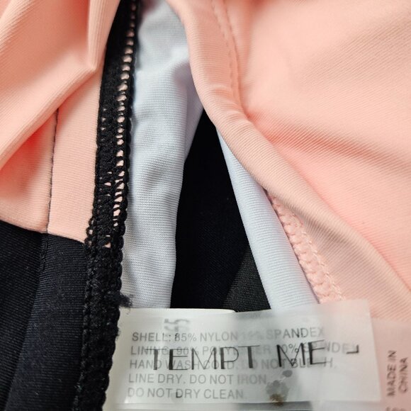 Tempt Me Womens One Shoulder Tummy Control Tankini Swimsuit Top & Bottoms Size L - Picture 12 of 12